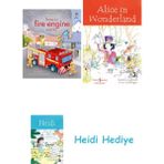 Bloomsbury Peep Inside How A Fire Engine Works + Alice In Wonderland + Heidi