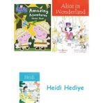 Bloomsbury Peppa Pig: Amazing Adventures Sticker Bo: Sticker Book + Alice In Wonderland + Heidi