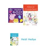 Bloomsbury Peppa Pig: Happy Birthday Peppa! + Alice In Wonderland + Heidi