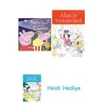 Bloomsbury Peppa Pig: Peppa Goes To The Cinema + Alice In Wonderland + Heidi