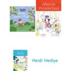 Bloomsbury Peppa Pig: Peppa Loves The Park: A Push-And-Pull Adventure + Alice In Wonderland + Heidi