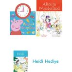 Bloomsbury Peppa Pig: Peppa's Busy Day + Alice In Wonderland + Heidi