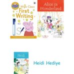 Bloomsbury Peppa Pig: Practise With Peppa: Wipe-Clean First Writing + Alice In Wonderland + Heidi