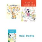 Bloomsbury Peter Rabbit: Easter Surprise + Alice In Wonderland + Heidi