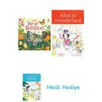 Bloomsbury Pop-Up Butterflies + Alice In Wonderland + Heidi