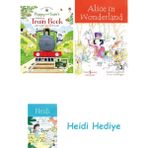 Bloomsbury Poppy And Sam's Wind-Up Train Book: 1 + Alice In Wonderland + Heidi