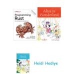 Bloomsbury Programming Rust: Fast, Safe Systems Development + Alice In Wonderland + Heidi
