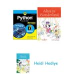Bloomsbury Python All-In-One For Dummies + Alice In Wonderland + Heidi