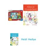 Bloomsbury Ravensburger 05586 Pokemon Çocuk Yapbozu + Alice In Wonderland + Heidi