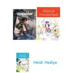 Bloomsbury Rise Of The Tomb Raider: The Official Art Book + Alice In Wonderland + Heidi