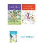Bloomsbury Robin Hood + Alice In Wonderland + Heidi