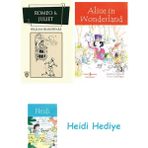 Bloomsbury Romeo & Juliet + Alice In Wonderland + Heidi