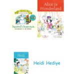 Bloomsbury Squirrel's Snowman: A Christmas Lift-The-Flap Story + Alice In Wonderland + Heidi