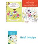 Bloomsbury Sticker Dolly Dressing Best Friends + Alice In Wonderland + Heidi