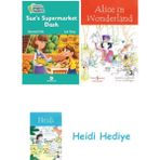 Bloomsbury Sue’s Supermarket Dash: Beginner Pre A1 + Alice In Wonderland + Heidi