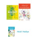 Bloomsbury Super Simple Biology: The Ultimate Bitesize Study Guide + Alice In Wonderland + Heidi