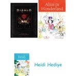 Bloomsbury The Art Of Diablo + Alice In Wonderland + Heidi