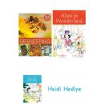 Bloomsbury The Bbka Guide To Beekeeping, Second Edition + Alice In Wonderland + Heidi
