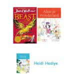 Bloomsbury The Beast Of Buckingham Palace + Alice In Wonderland + Heidi