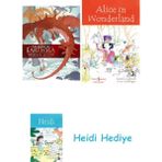 Bloomsbury The Books Of Earthsea: The Complete Illustrated Edition + Alice In Wonderland + Heidi