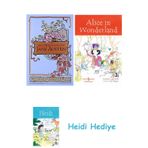 Bloomsbury The Complete Novels Of Jane Austen (Leather-Bound Classics) + Alice In Wonderland + Heidi