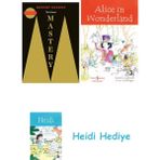 Bloomsbury The Concise Mastery + Alice In Wonderland + Heidi