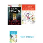 Bloomsbury The Cutting Season (Kapak Resmi Değişebilir): (Quick Reads 2022) + Alice In Wonderland + Heidi