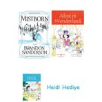 Bloomsbury The Final Empire: Mistborn Book One + Alice In Wonderland + Heidi