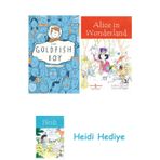 Bloomsbury The Goldfish Boy + Alice In Wonderland + Heidi