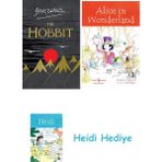 Bloomsbury The Hobbit + Alice In Wonderland + Heidi