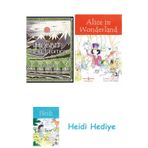 Bloomsbury The Hobbit: Pocket Hardback + Alice In Wonderland + Heidi