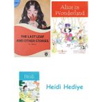 Bloomsbury The Last Leaf And Other Stories Stage 2: (Alıştırma ve Sözlük Ilaveli) + Alice In Wonderland + Heidi