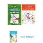 Bloomsbury The Last Straw: Diary Of A Wimpy Kid + Alice In Wonderland + Heidi