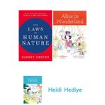 Bloomsbury The Laws Of Human Nature + Alice In Wonderland + Heidi