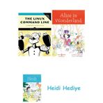 Bloomsbury The Linux Command Line, 2nd Edition : A Complete Introduction + Alice In Wonderland + Heidi