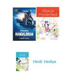 Bloomsbury The Mandalorian Season 2 Junior Novel + Alice In Wonderland + Heidi