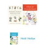 Bloomsbury The Modern Herbal Dispensatory: A Medicine-Making Guide + Alice In Wonderland + Heidi