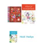Bloomsbury The Nutcracker: Wind And Play! (Stories From The Music Box) + Alice In Wonderland + Heidi