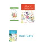 Bloomsbury The Prıncess And The Frog: Level 2 + Alice In Wonderland + Heidi
