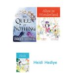 Bloomsbury The Queen Of Nothing: 3 + Alice In Wonderland + Heidi