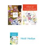 Bloomsbury The Sandcastle (Vintage Classics Murdoch Series) + Alice In Wonderland + Heidi