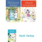 Bloomsbury The Secret Garden - Children’s Classic + Alice In Wonderland + Heidi