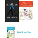 Bloomsbury The Silmarillion + Alice In Wonderland + Heidi