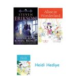 Bloomsbury The Tales Of Bauchelain And Korbal Broach, Vol 1 + Alice In Wonderland + Heidi