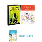 Bloomsbury The Time Machine + Alice In Wonderland + Heidi