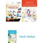 Bloomsbury The Ultimate Book Of Vehicles: From Around The World: 1 + Alice In Wonderland + Heidi