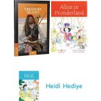 Bloomsbury Treasure Island - Stage 4 - Ingilizce Hikaye + Alice In Wonderland + Heidi