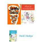 Bloomsbury Turtles All The Way Down + Alice In Wonderland + Heidi