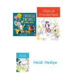 Bloomsbury Twinkle Twinkle Little Star + Alice In Wonderland + Heidi