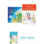 Bloomsbury USB - Look Inside Our World + Alice In Wonderland + Heidi